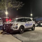 An ACC Police car in Downtown Athens, Georgia