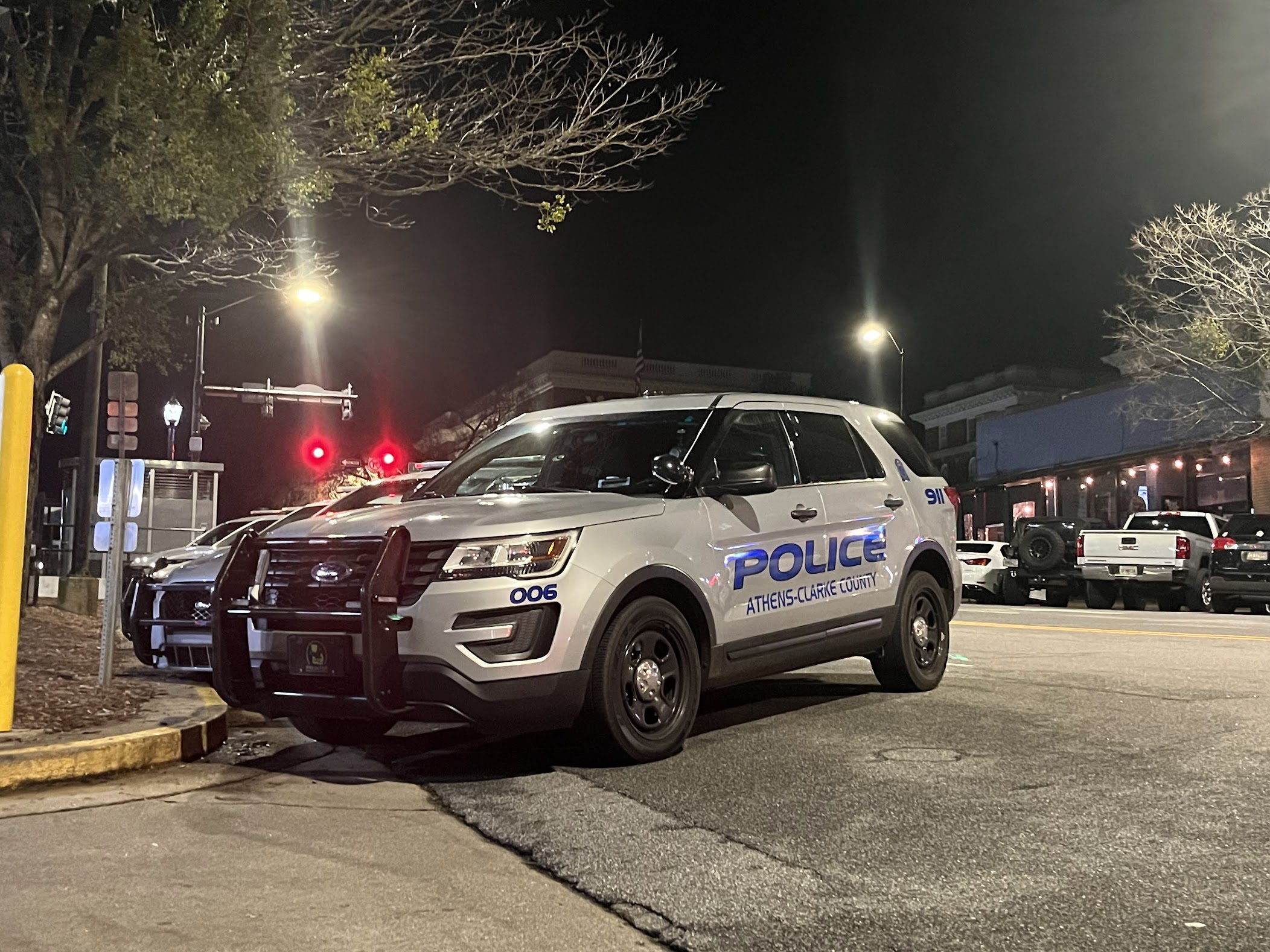 An ACC Police car in Downtown Athens, Georgia